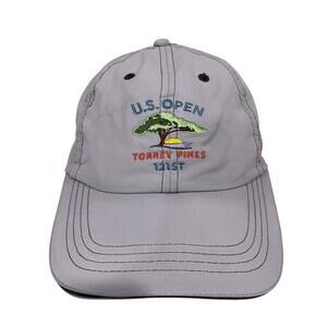 Imperial 2021 U.S. Open At Torrey Pines USGA Gray Adjustable Golf Hat